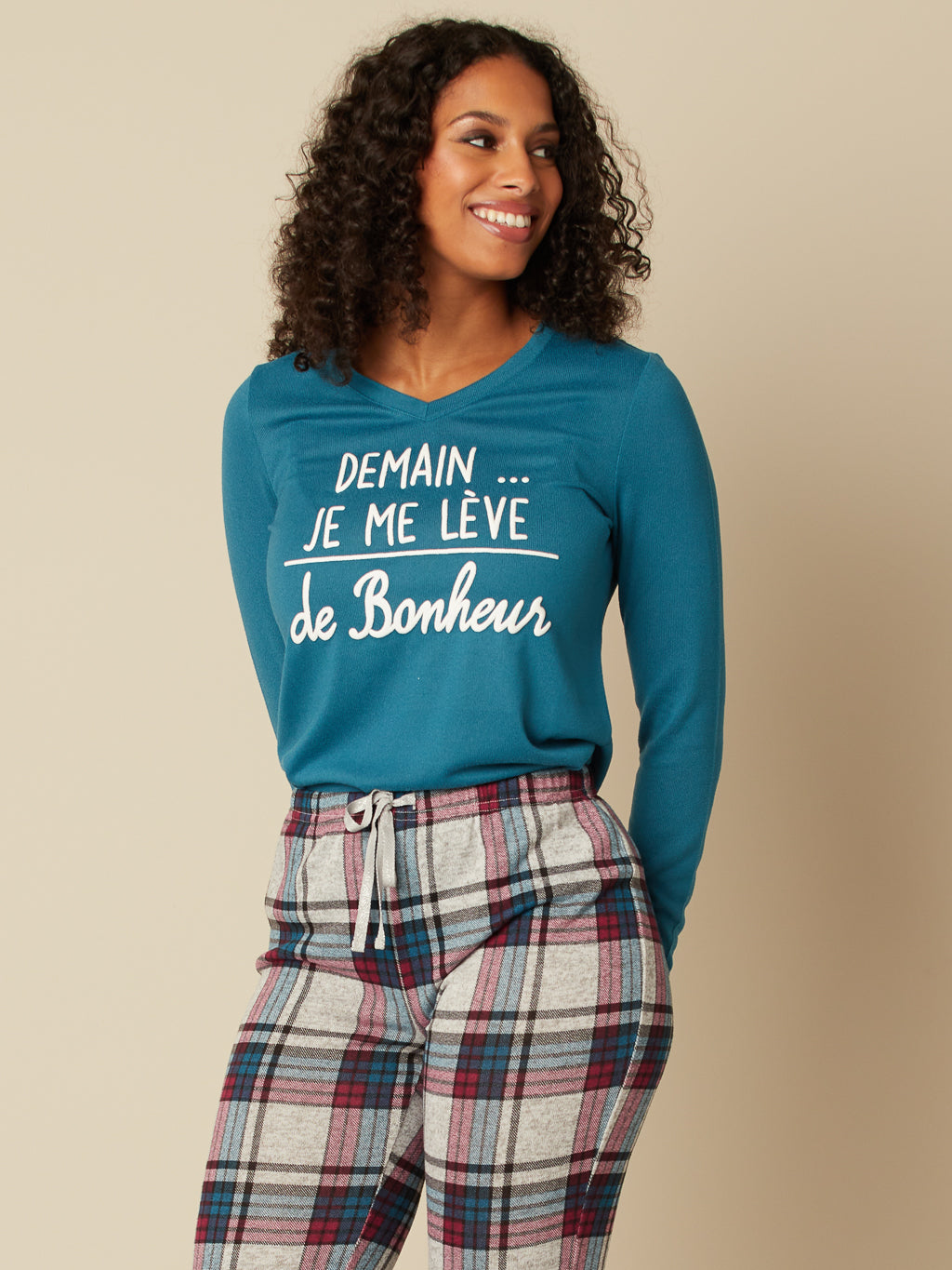 Bleu bonheur pyjama femme cheap