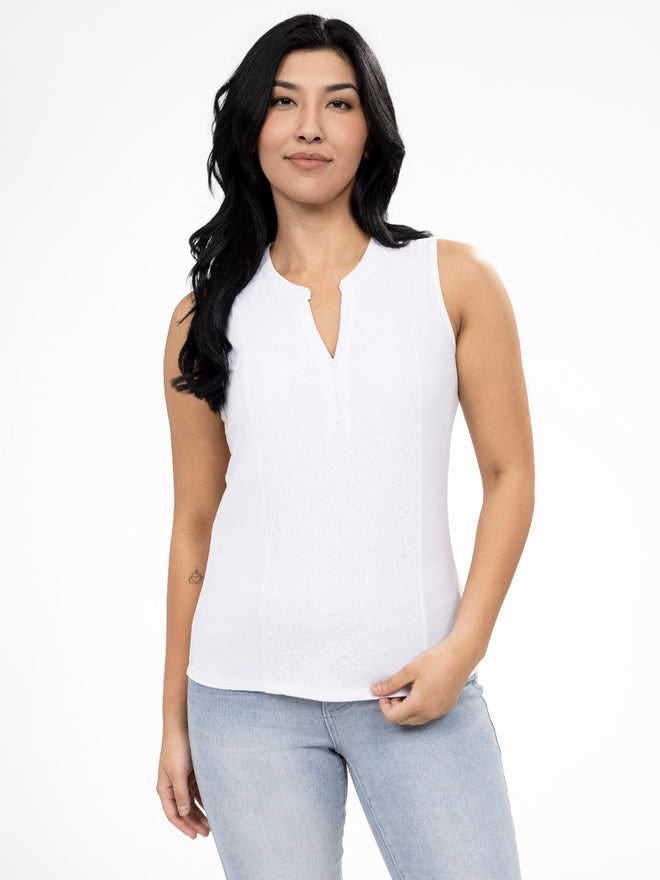 Semi-fitted tank top – Marie Claire