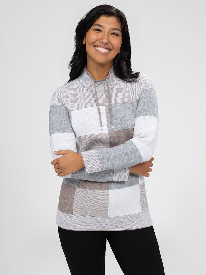 Long-sleeve loose pullover sweater – Marie Claire