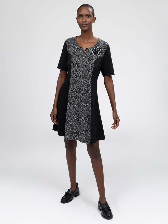 aje ondine knit midi dress Leandra Knit Midi Dress | Metallic Khaki main image 0