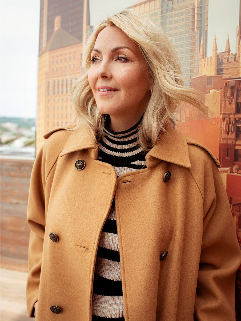 Mid season trench coat Marie Claire