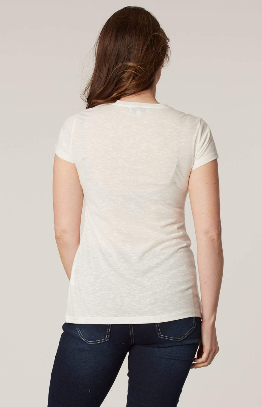 Short-sleeve fitted t-shirt