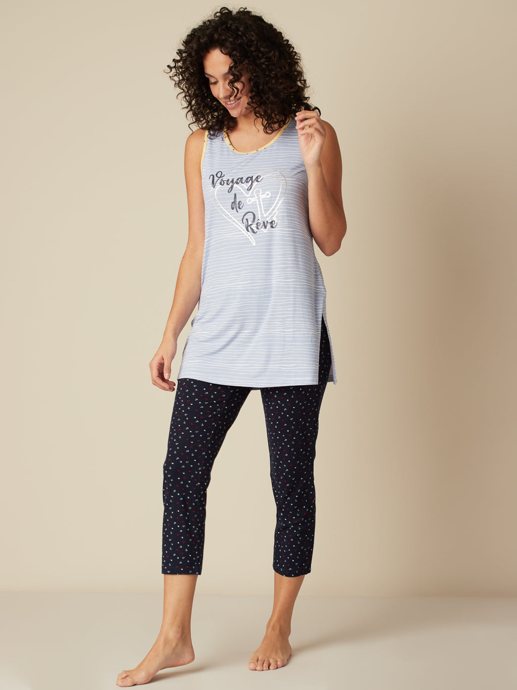 Pyjama capri