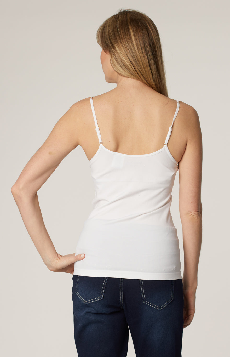 Semi-fitted tank top