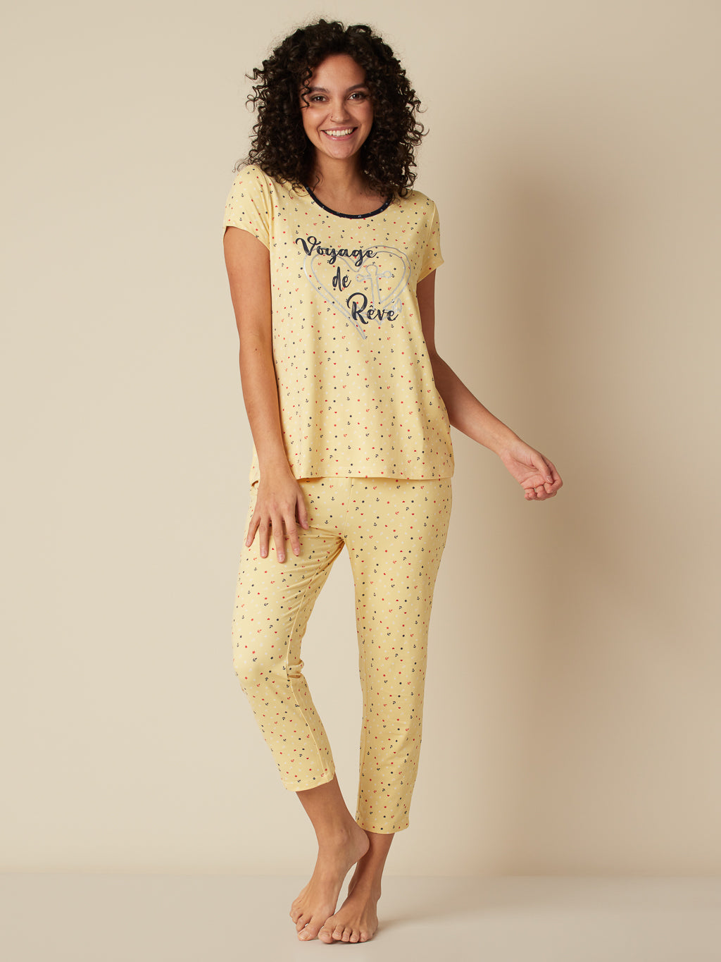 Pyjama capri