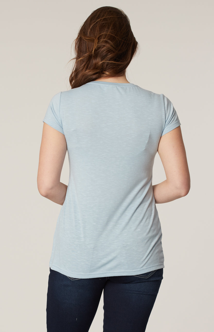 Short-sleeve fitted t-shirt
