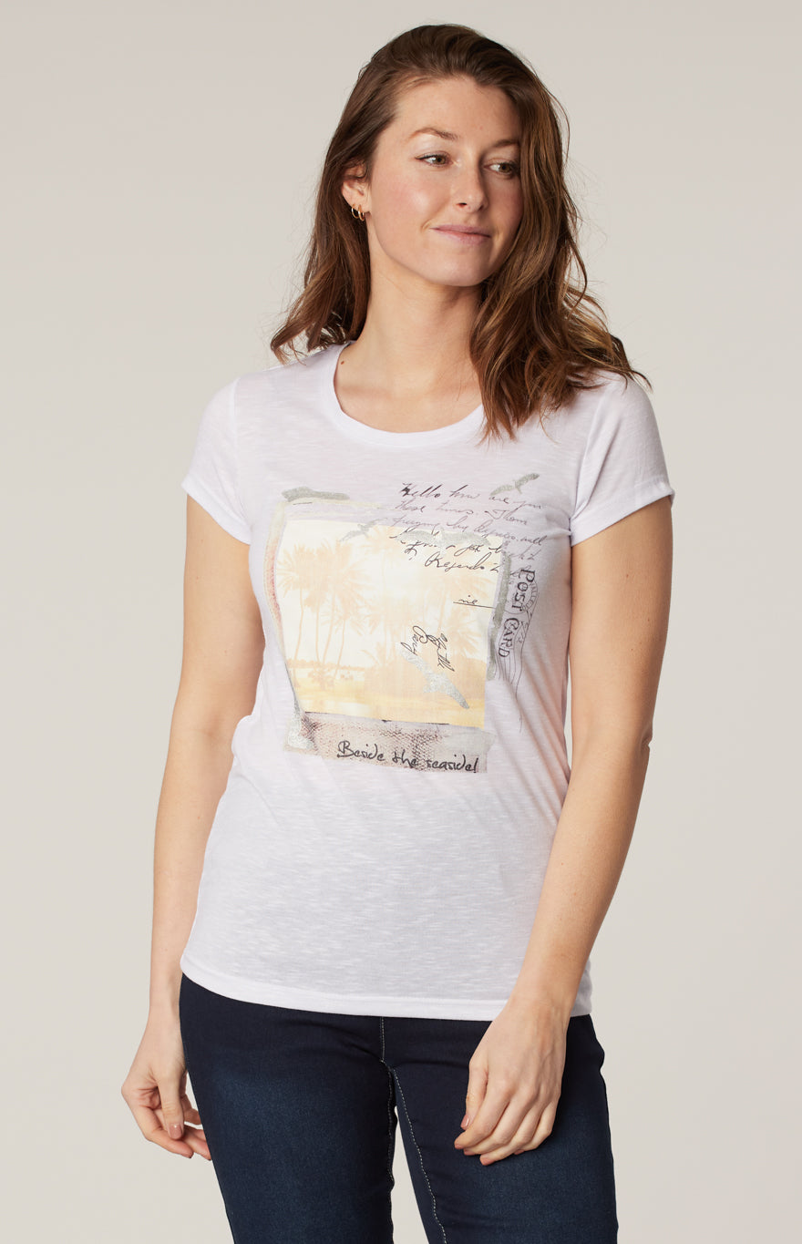 Short-sleeve fitted t-shirt