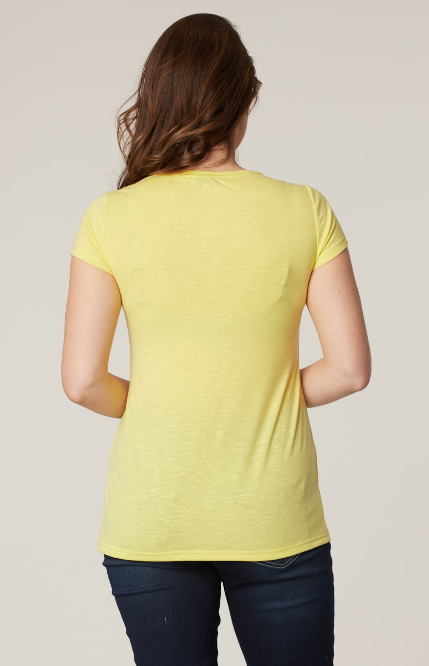 Short-sleeve fitted t-shirt